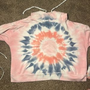 Pink Tye Dye Sweatshirt